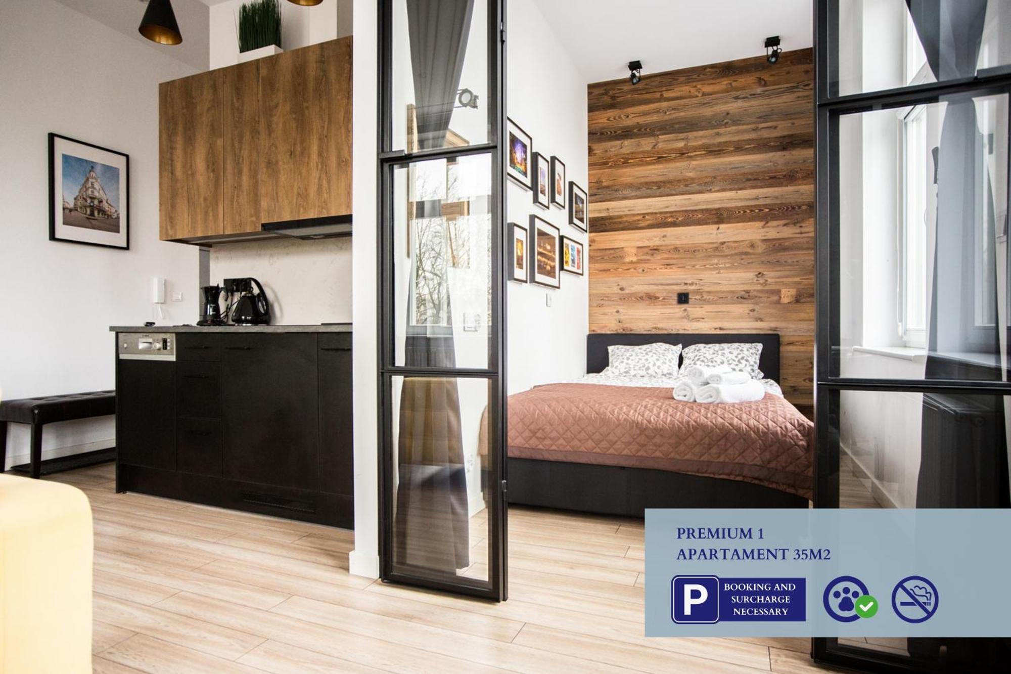 Premium Apartment With Free Private Parking Торунь Екстер'єр фото