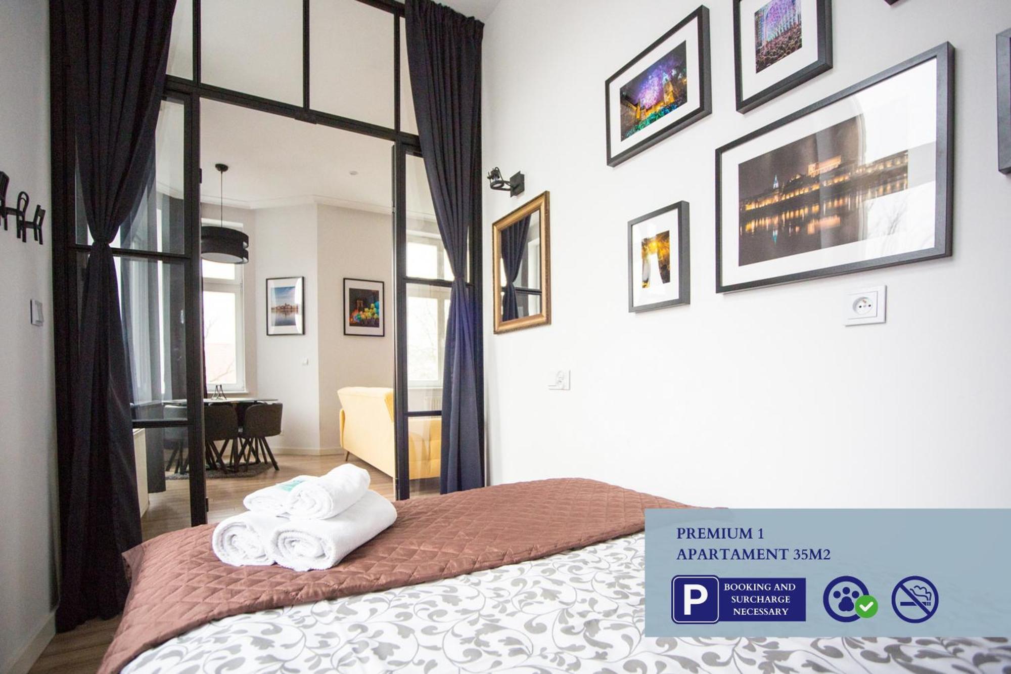 Premium Apartment With Free Private Parking Торунь Екстер'єр фото