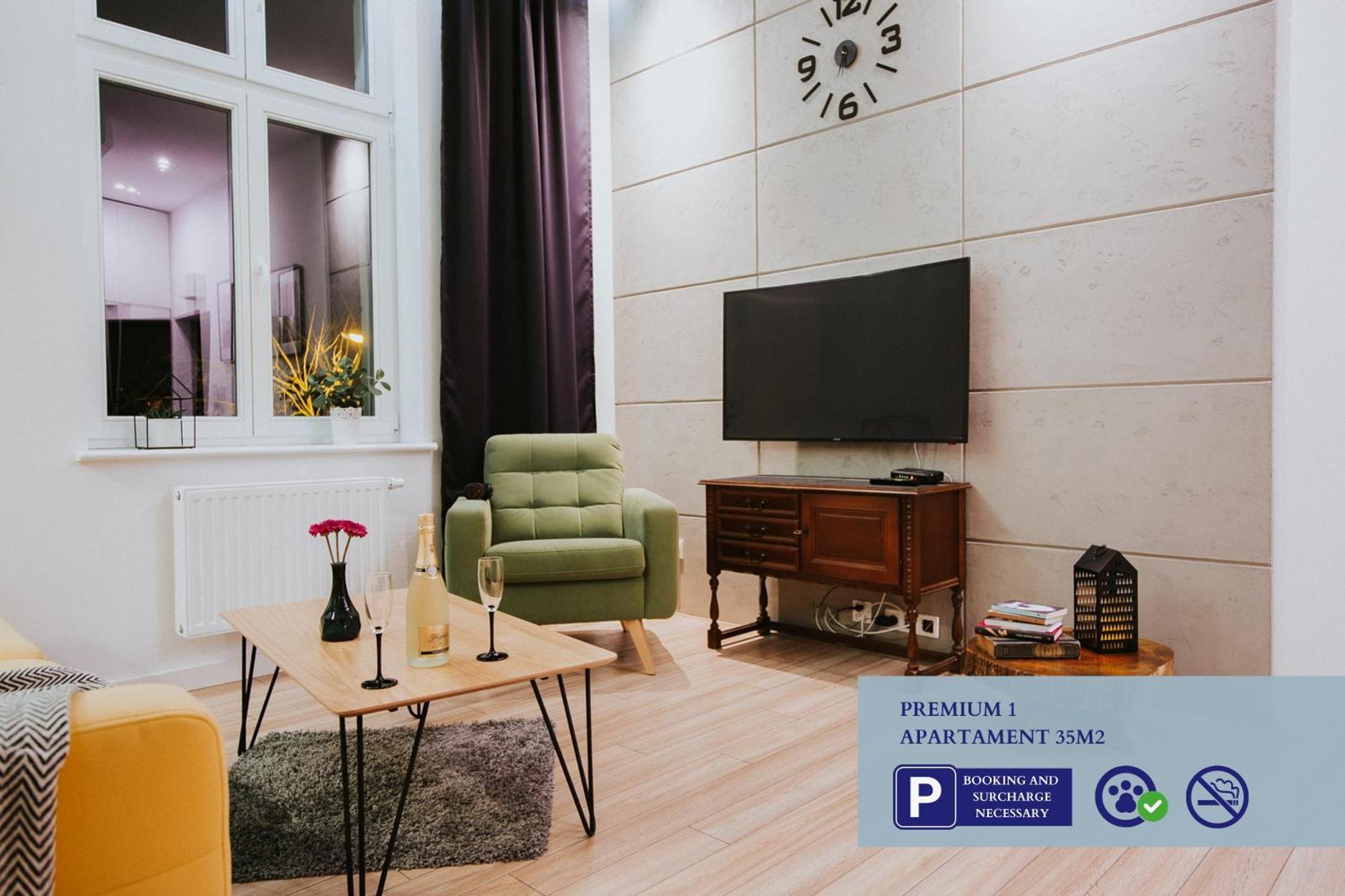 Premium Apartment With Free Private Parking Торунь Екстер'єр фото