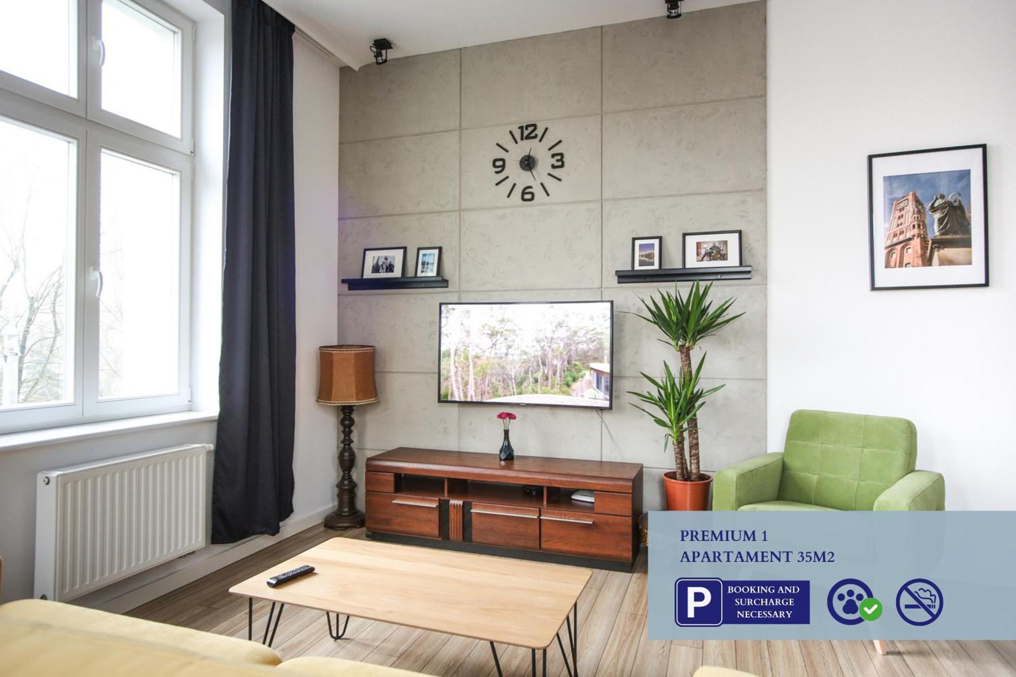 Premium Apartment With Free Private Parking Торунь Екстер'єр фото