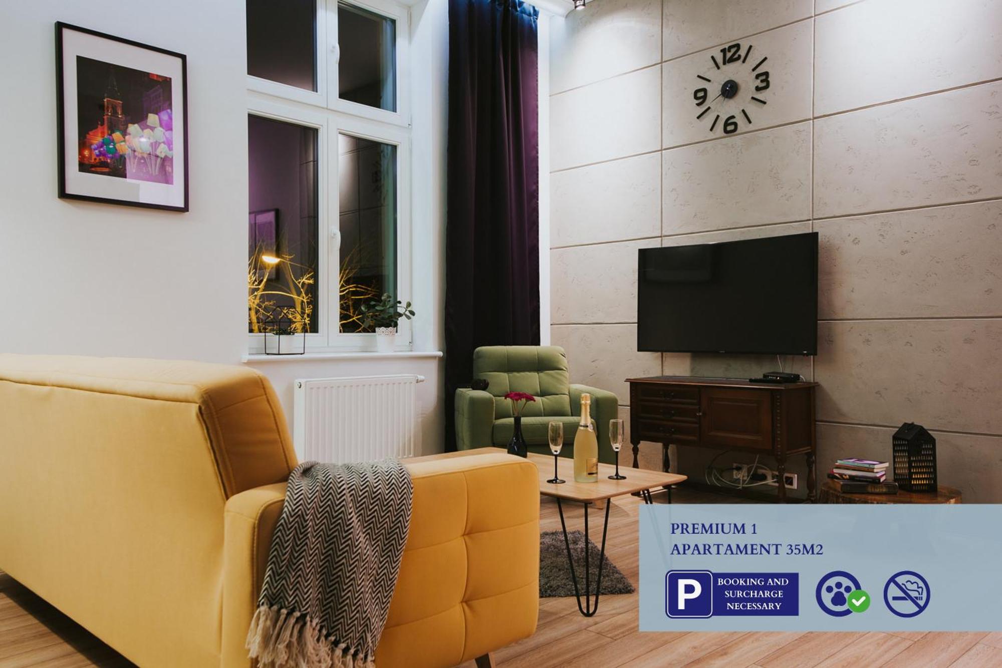 Premium Apartment With Free Private Parking Торунь Екстер'єр фото