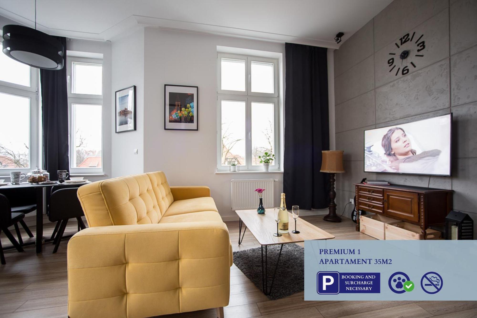 Premium Apartment With Free Private Parking Торунь Екстер'єр фото